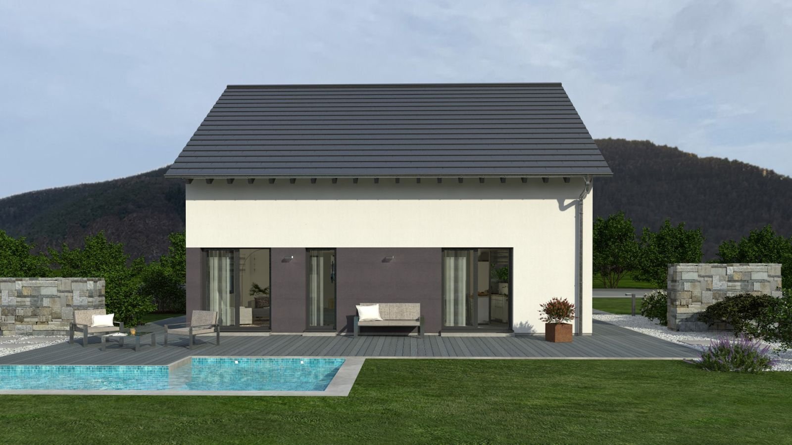 AKTIONSHAUS MIT PREISVORTEIL UND GRUNDSTÜCK - BUSECK, TROHE