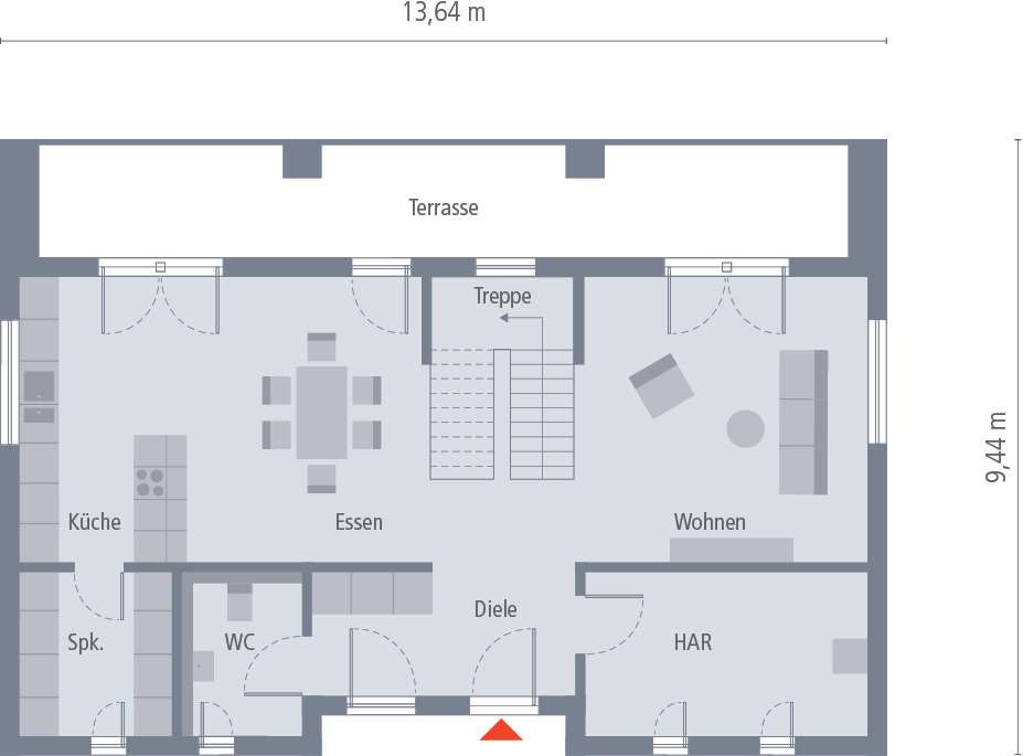 Traumhaus mit Blick und großem Grundstück