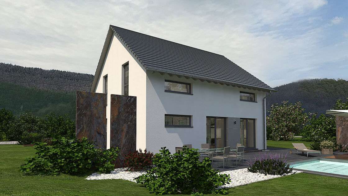 Einfamilienhaus auf Traumgrundstück mit Fernblick