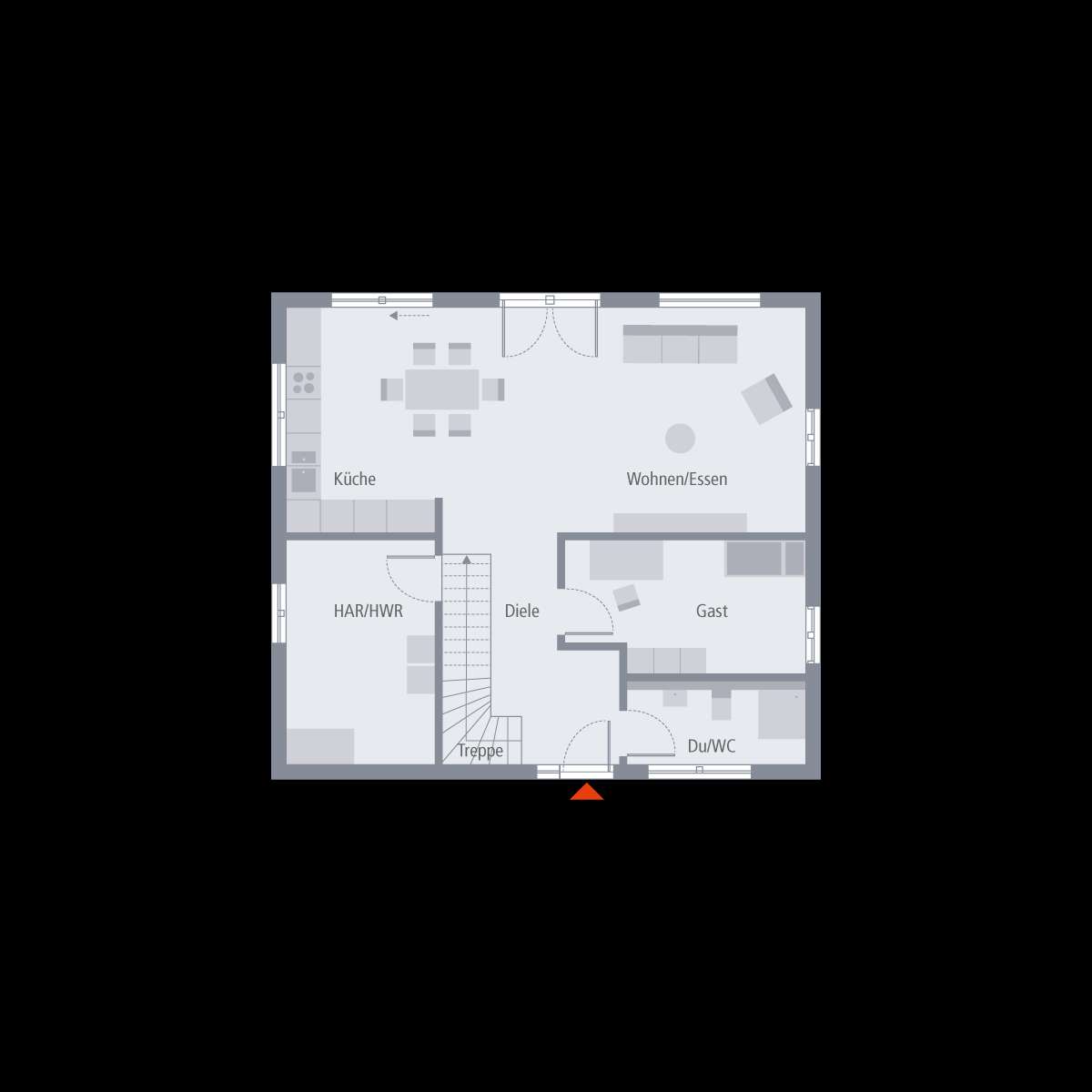 Einfamilienhaus auf Traumgrundstück mit Fernblick