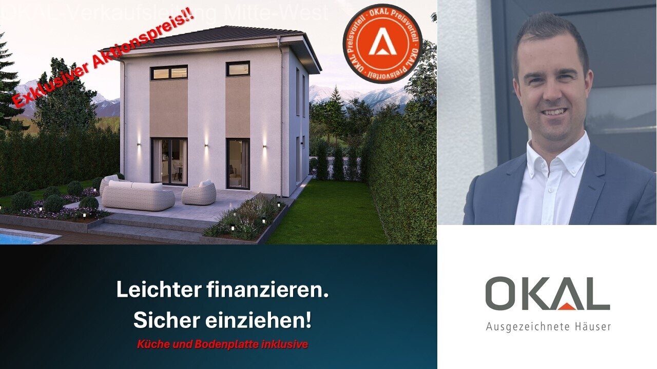 AKTION !!! ZUHAUSE AUF ZWEI ETAGEN VOLLER LEBEN - EINZUGSFERTIG auf Ihrem Grundstück