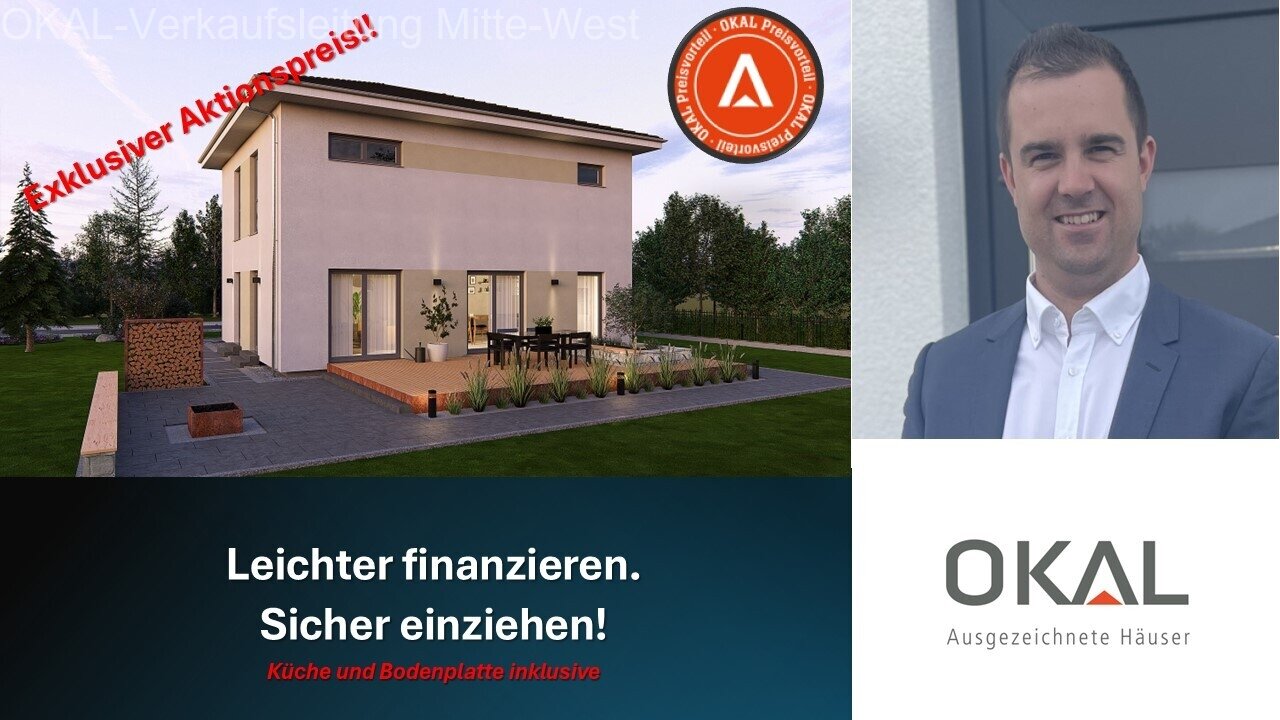AKTION !!! EIN MODERNES HAUS, DAS WILLKOMMEN HEISST - EINZUGSFERTIG auf Ihrem Grundstück