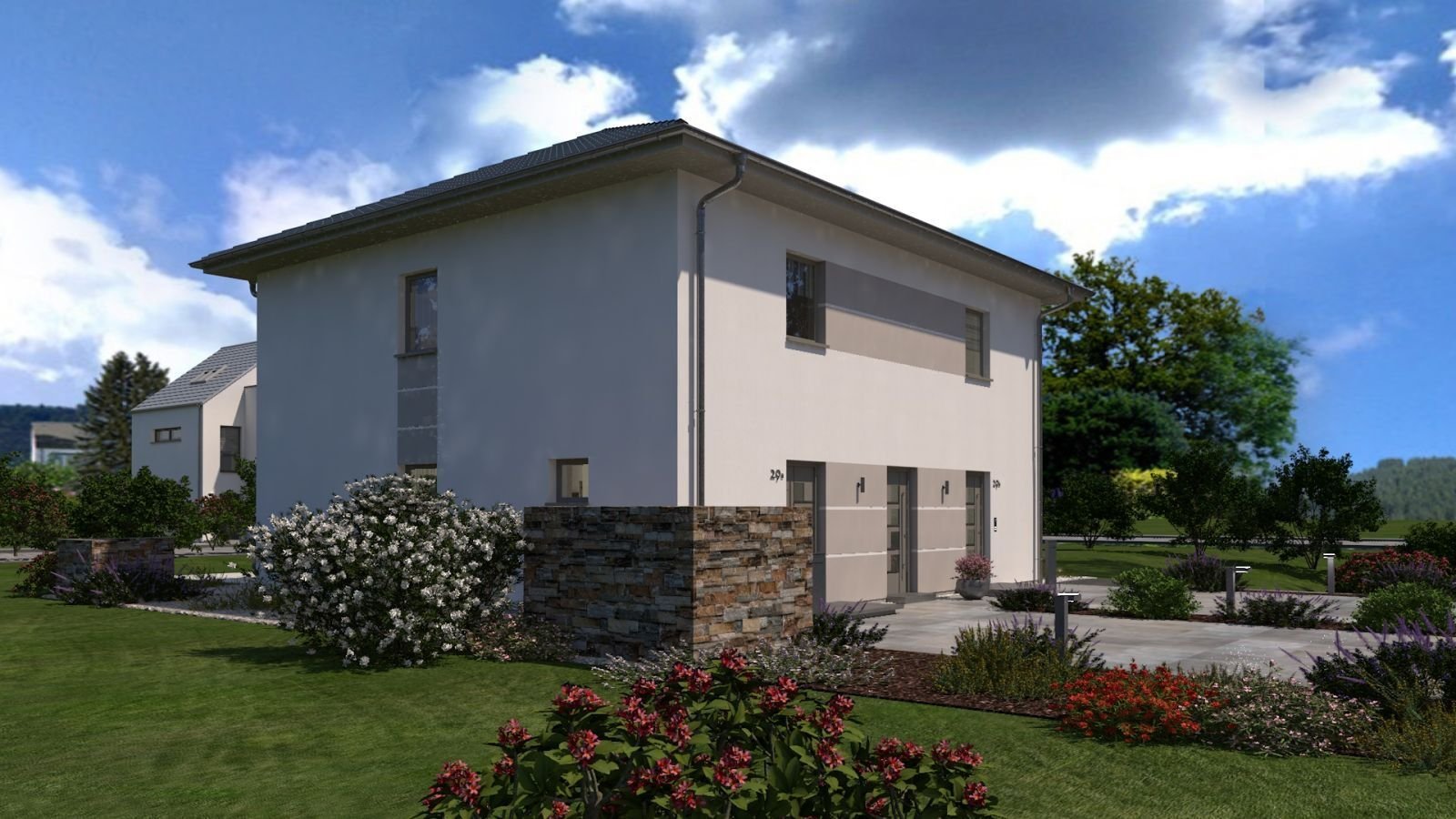 AKTION !!! EIN STADTHAUS MIT ZAHLREICHEN HIGHLIGHTS UND ZWEI WOHNEINHEITEN - EINZUGSFERTIG auf Ihrem Grundstück.