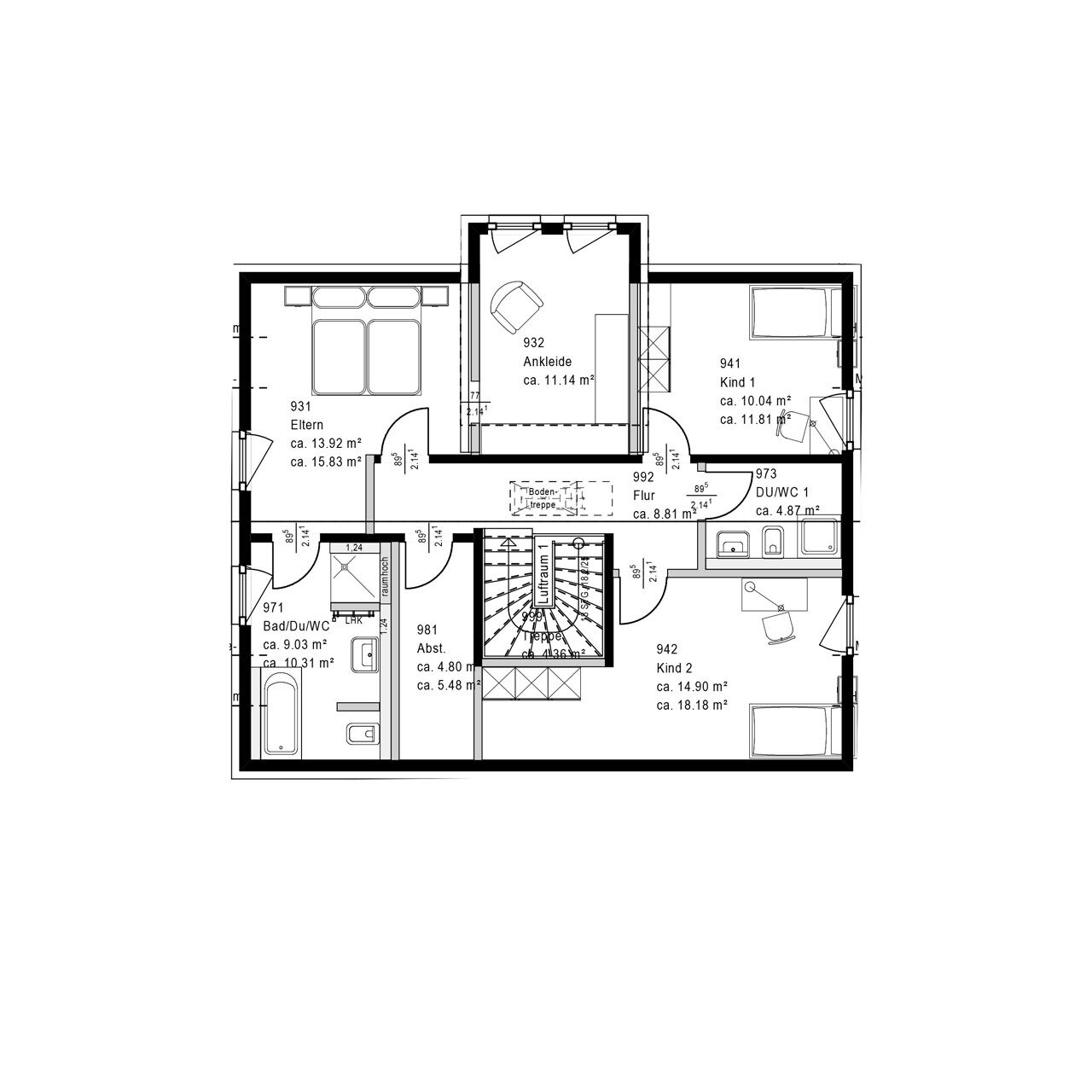 Traumhaus mit Zwerchhaus inkl. Grundstück - einzugsfertig