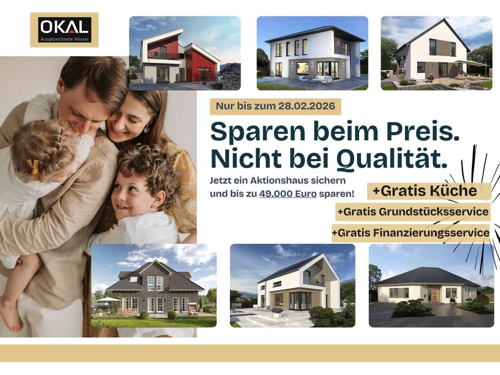 Jetzt Sparen! Aktionshaus mit Grundstück!