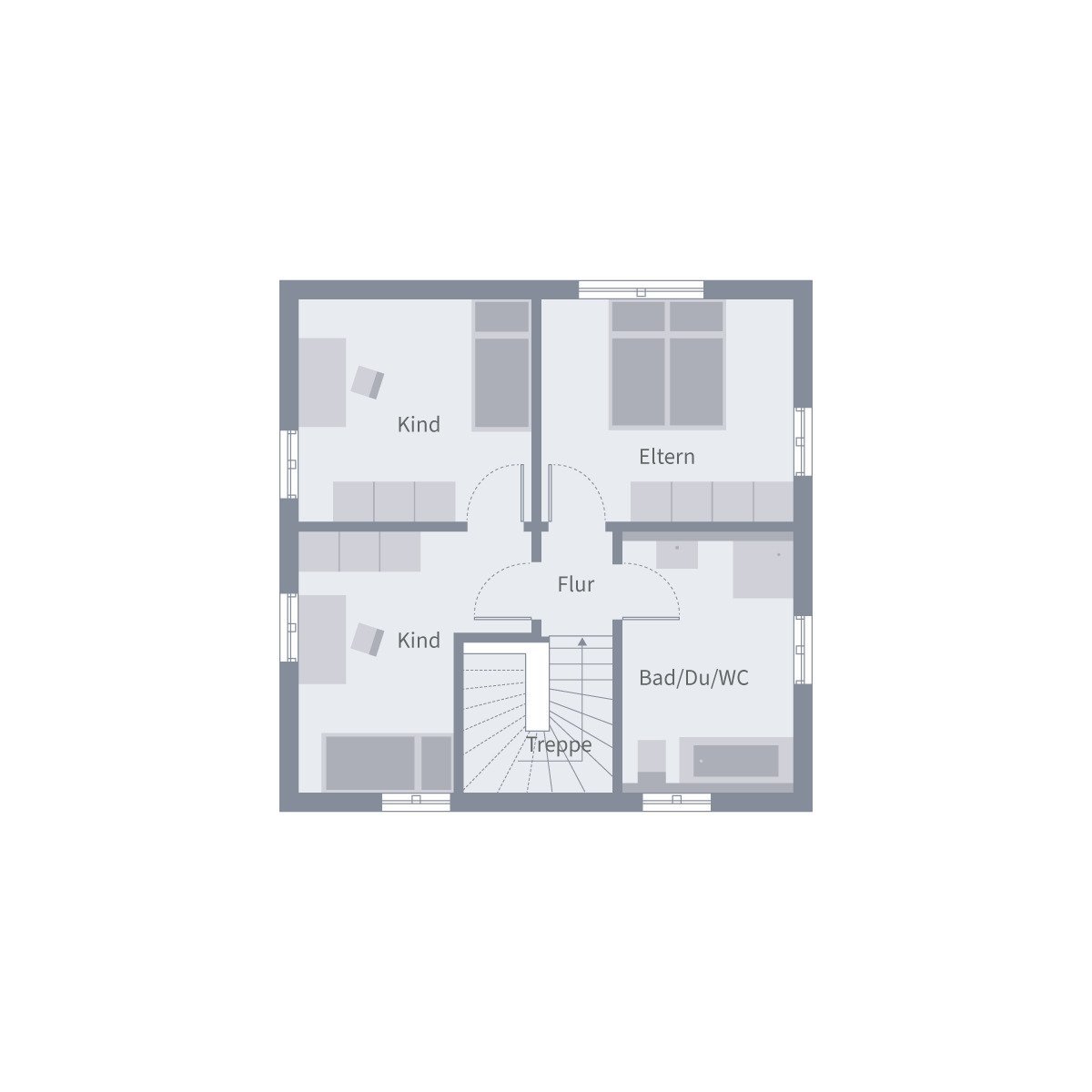 TRAUMHAUS INK. GRUNDSTÜCK & NEBENKOSTEN EINZUGSFERTIG, ZUHAUSE AUF ZWEI ETAGEN VOLLER LEBEN