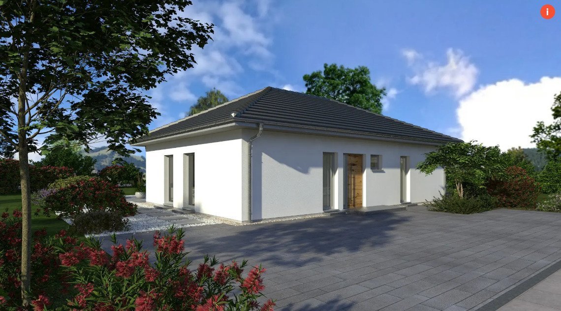 Bungalow 1: Modern wohnen – alles auf einer Ebene