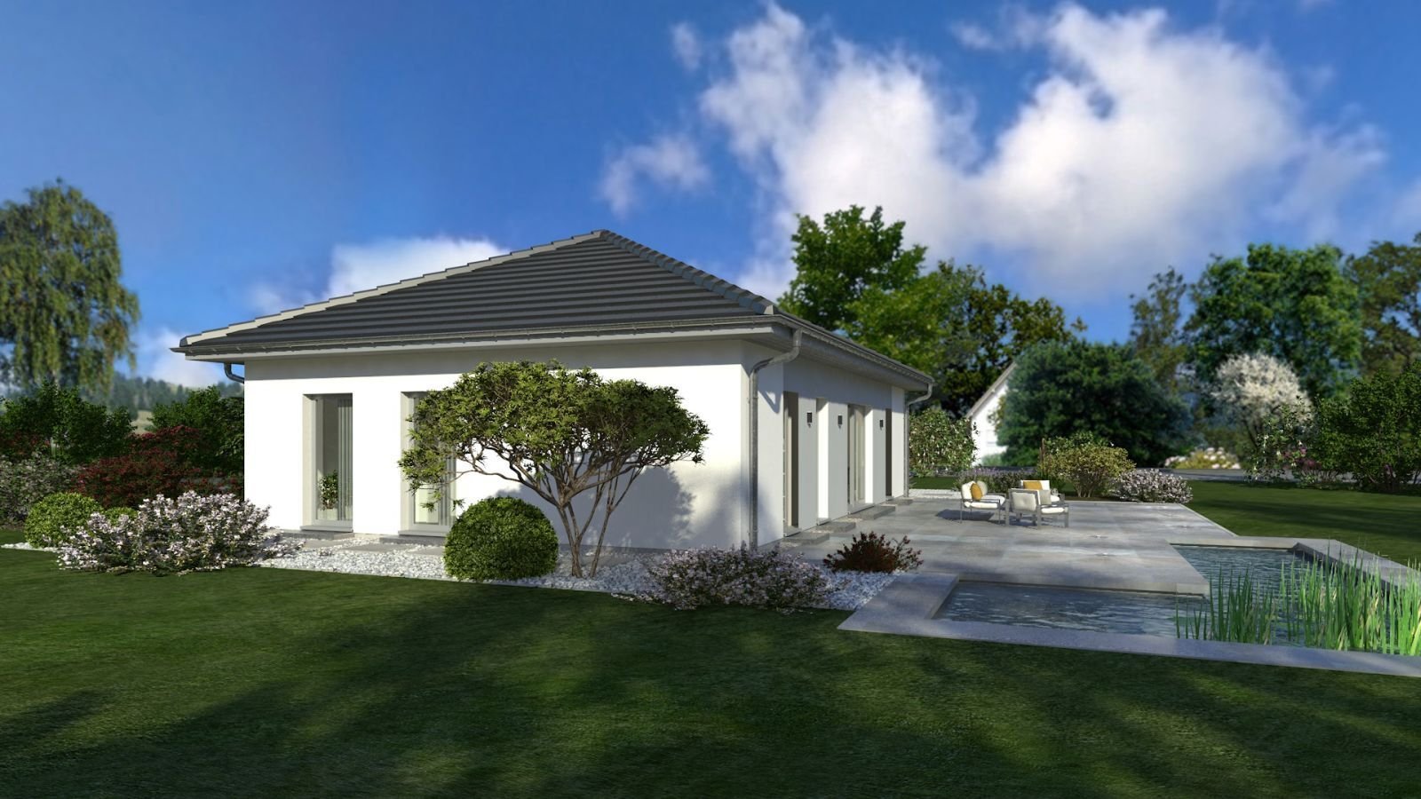 TRAUMHAUS EINZUGSFERTIG, INKL. GRUNDSTÜCK & BAUNEBENKOSTEN, WOHNEN UND WOHLFÜHLEN