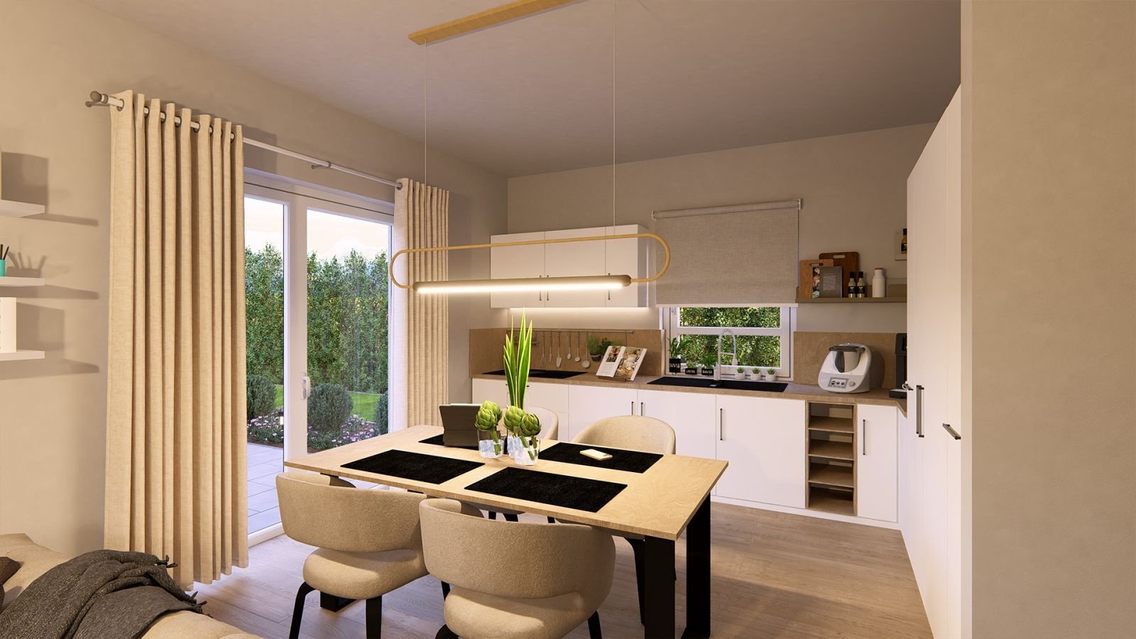 TRAUMHAUS EINZUGSFERTIG, INKL. GRUNDSTÜCK & BAUNEBENKOSTEN, ZUHAUSE AUF ZWEI ETAGEN VOLLER LEBEN