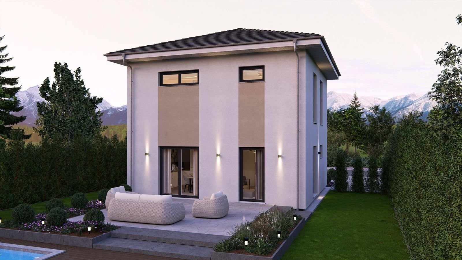 TRAUMHAUS EINZUGSFERTIG, INKL. GRUNDSTÜCK & BAUNEBENKOSTEN, ZUHAUSE AUF ZWEI ETAGEN VOLLER LEBEN