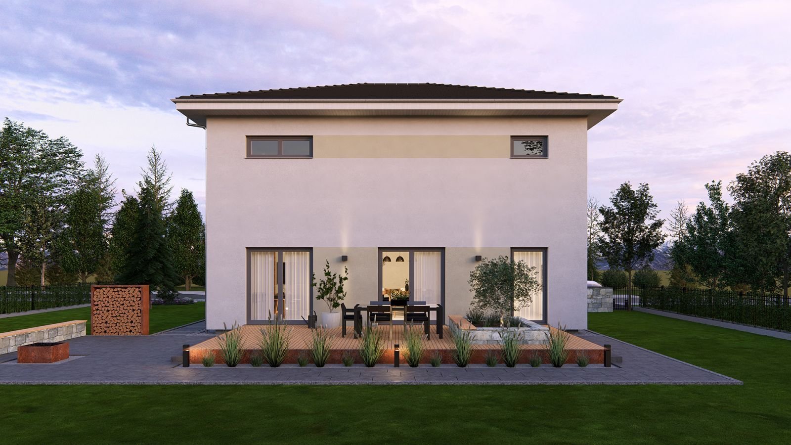 TRAUMHAUS EINZUGSFERTIG, INKL. GRUNDSTÜCK & BAUNEBENKOSTEN, EIN HAUS, DAS WILLKOMMEN HEISST