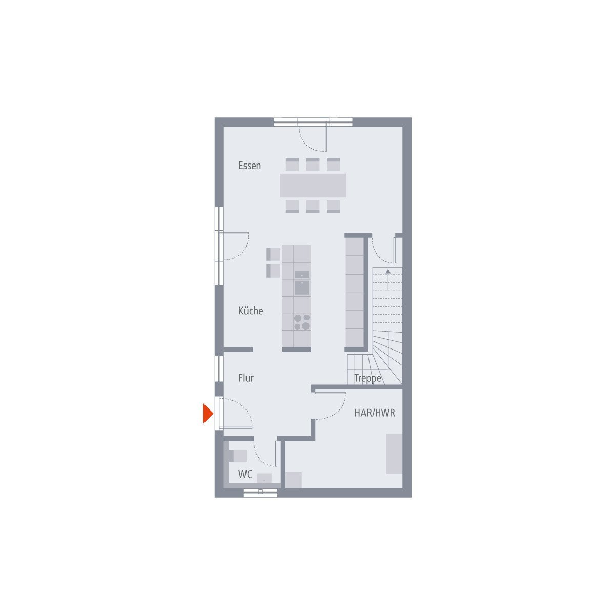 TRAUMHAUS EINZUGSFERTIG, INK. GRUNDSTÜCK & BAUNEBENKOSTEN;WOHNKOMFORT AUF DREI EBENEN