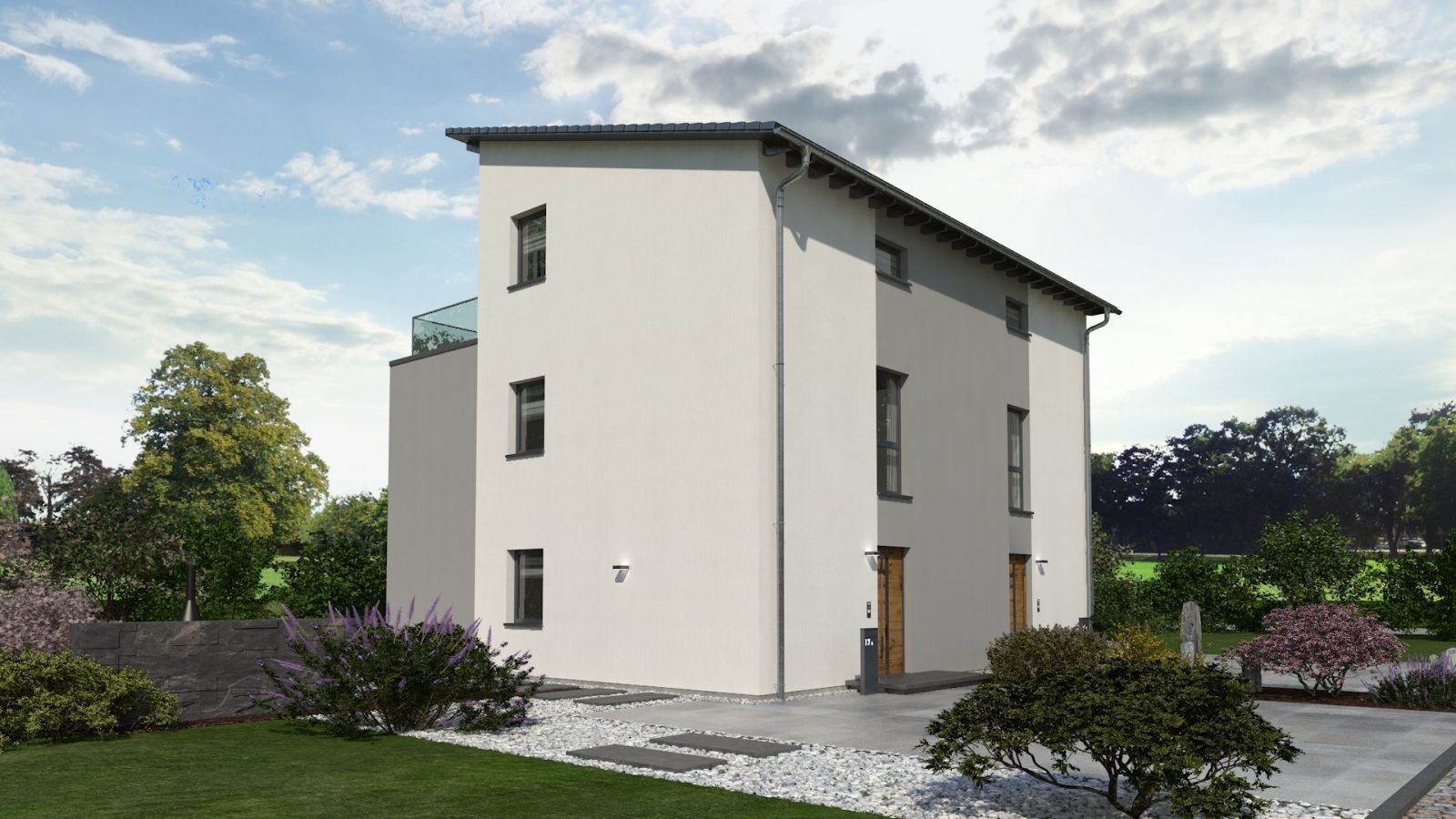 TRAUMHAUS EINZUGSFERTIG, INK. GRUNDSTÜCK & BAUNEBENKOSTEN;EIN HAUS FÜR JEDEN ANSPRUCH