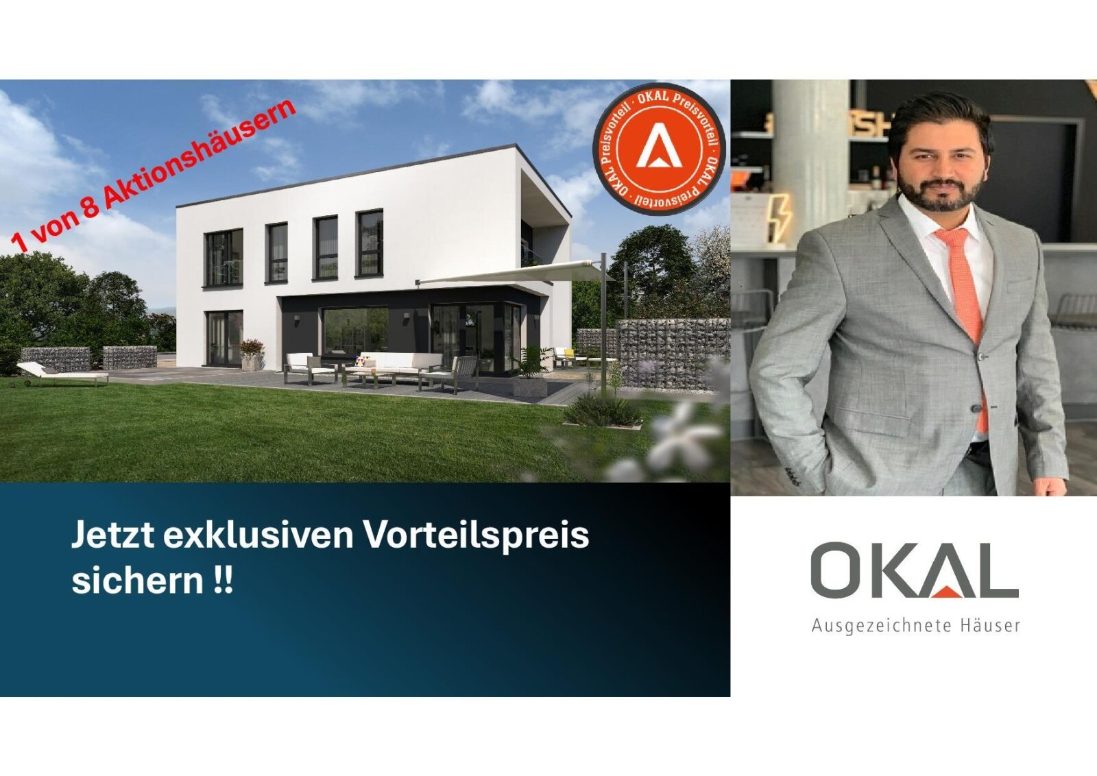 TRAUMHAUS EINZUGSFERTIG, INKLUSIVE GRUNDSTÜCK UND BAUNEBENKOSTEN,MODERNE ARCHITEKTUR TRIFFT AUF GEMÜTLICHKEIT