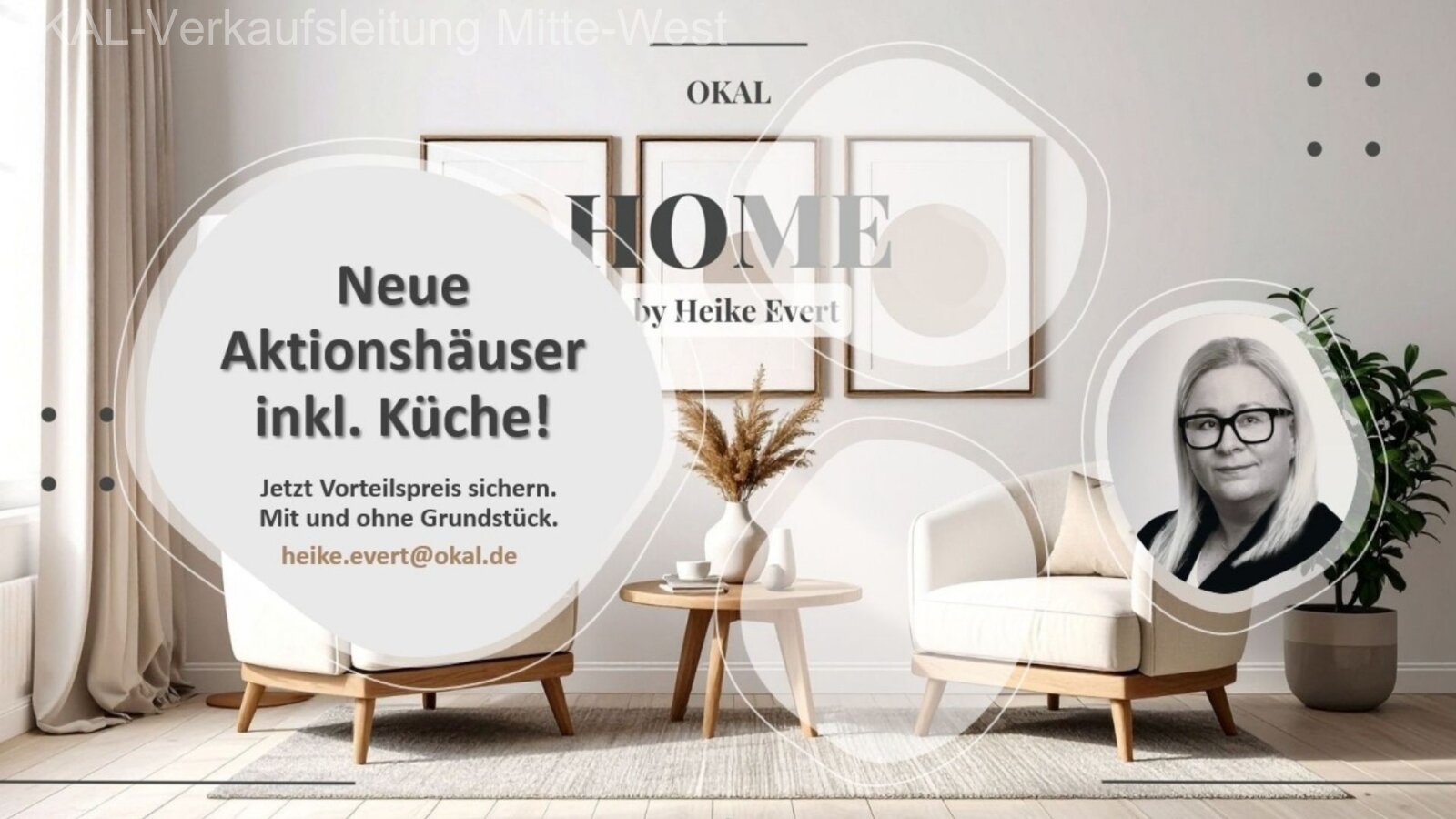 *BUNGALOW Aktionshaus EINZUGSFERTIG inkl. Küche - auf 503m² Grundstück (von Privat)* BUNGALOW: WOHNEN UND WOHLFÜHLEN