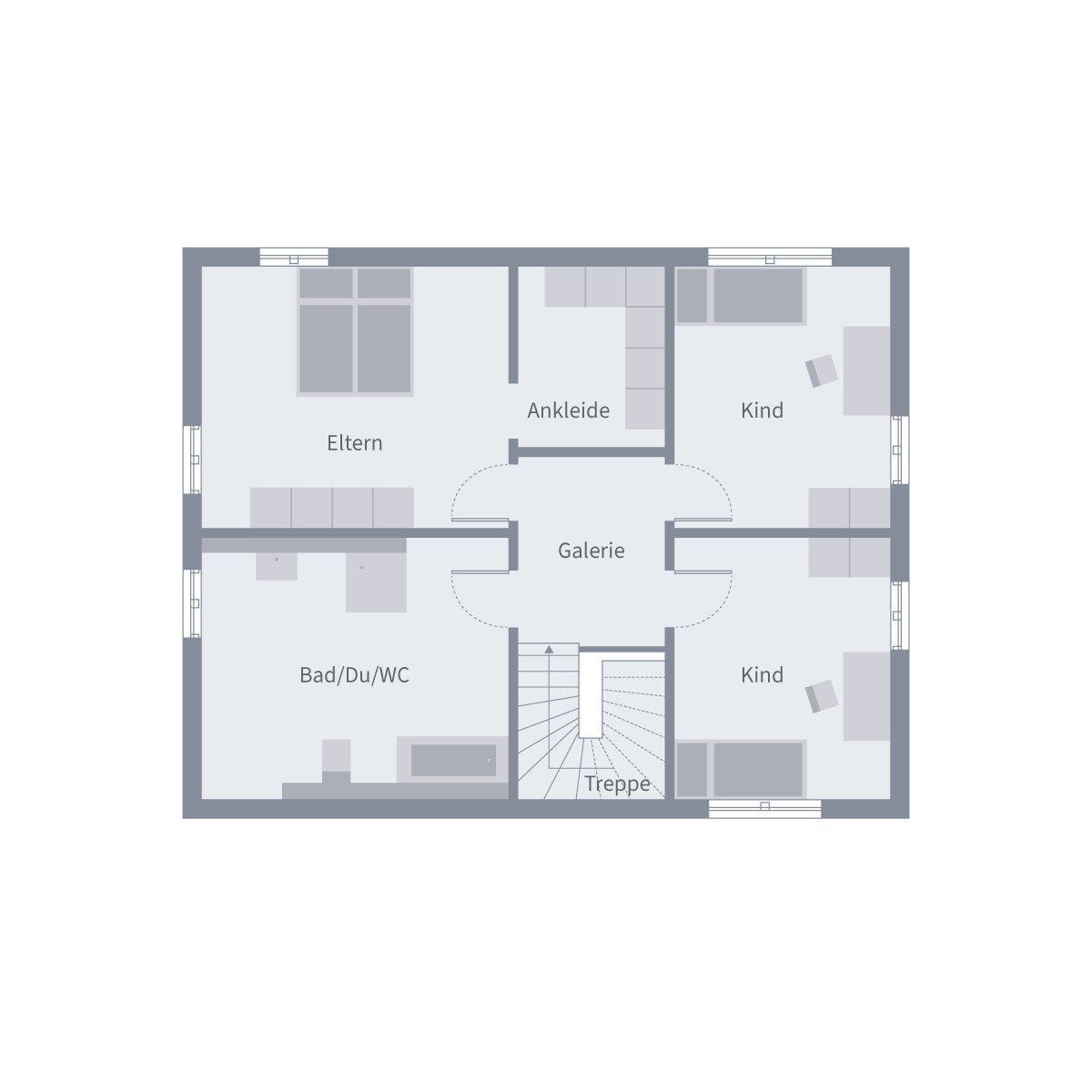 TRAUMHAUS EINZUGSFERTIG, INKLUSIVE GRUNDSTÜCK UND BAUNEBENKOSTENEIN HAUS, DAS WILLKOMMEN HEISST