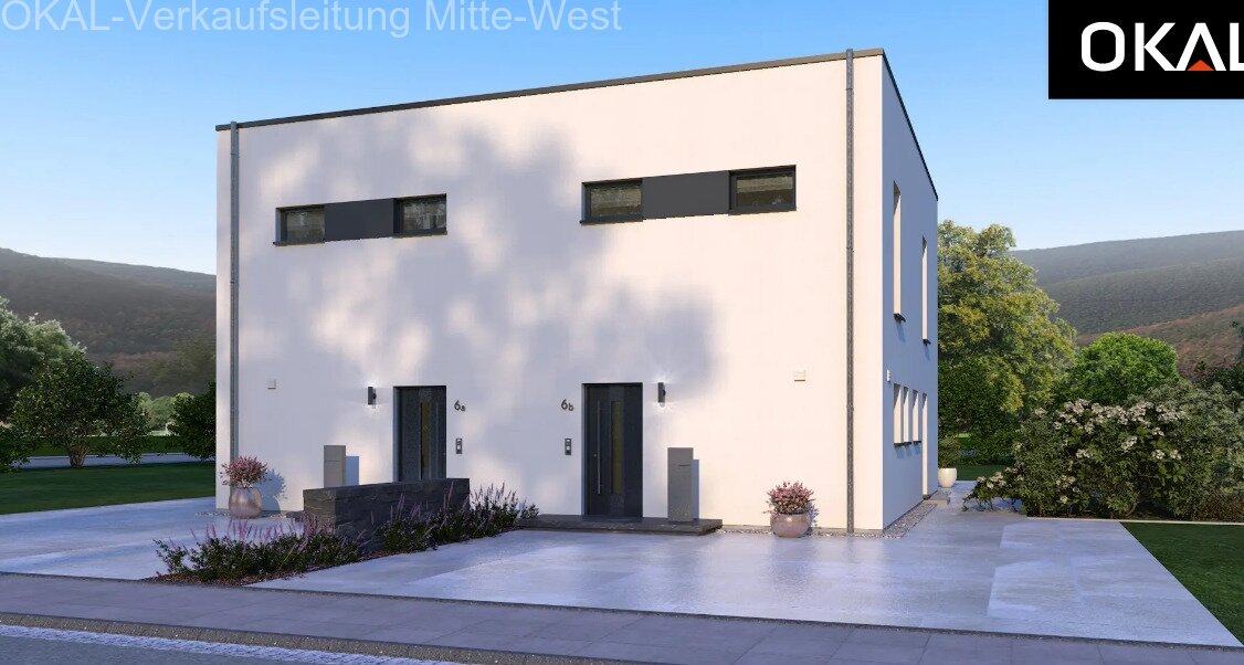 Purismus pur mit Wohlfühlcharakter plus. Mit Satteldach.