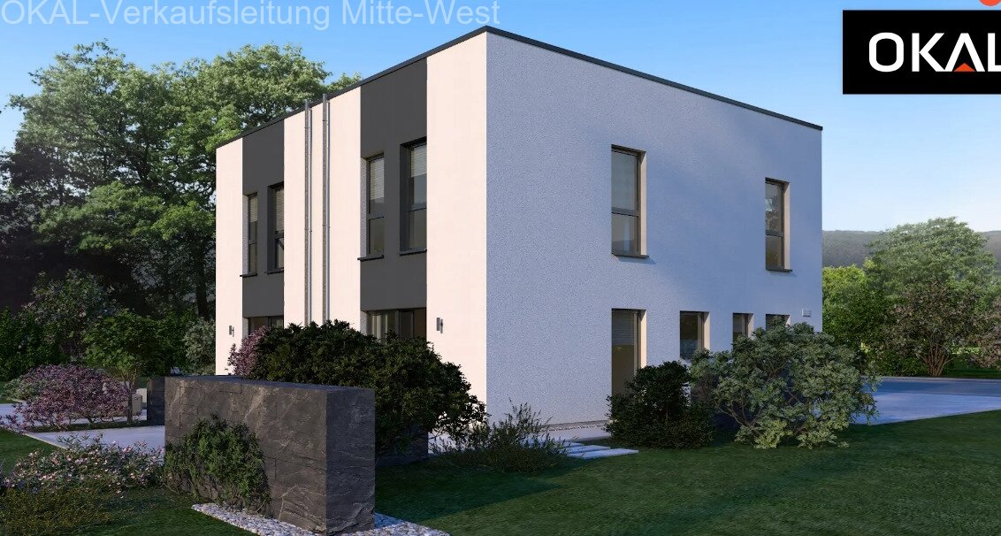 Purismus pur mit Wohlfühlcharakter plus. Mit Satteldach.