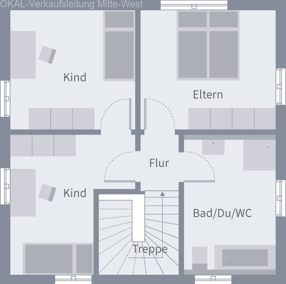 Zuhause auf zwei Etagen voller Leben. Mit Wohnkeller.