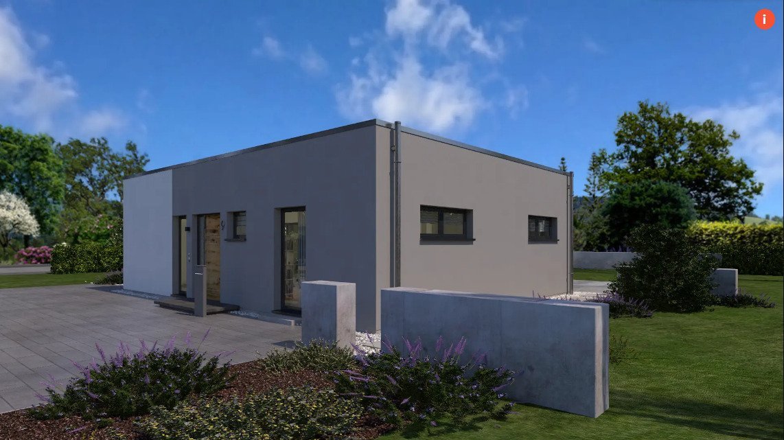 Bungalow 2: das ideale Domizil für Singles, Paare und Kleinfamilien. Mit Wohnkeller.