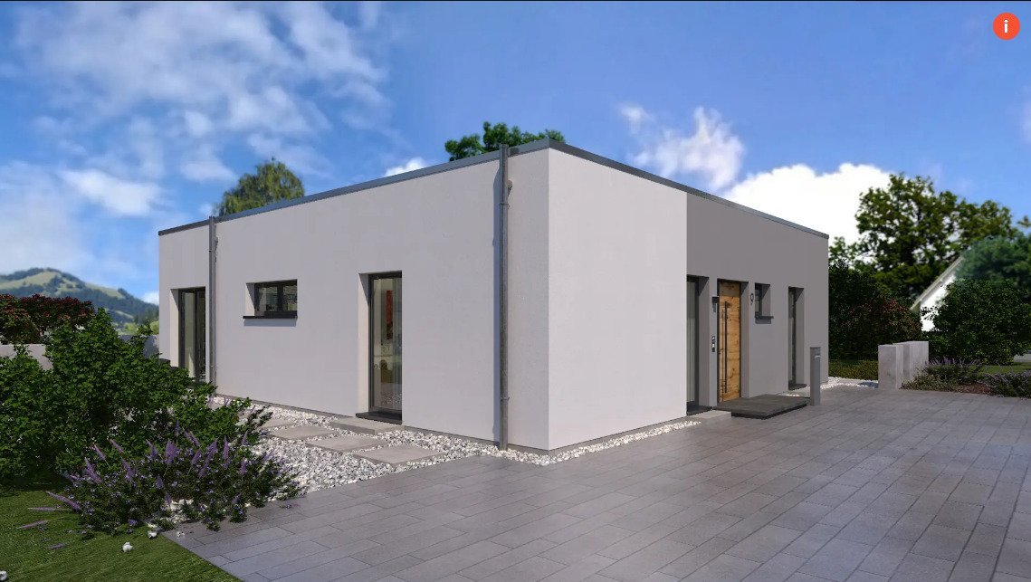 Bungalow 2: das ideale Domizil für Singles, Paare und Kleinfamilien. Mit Wohnkeller.