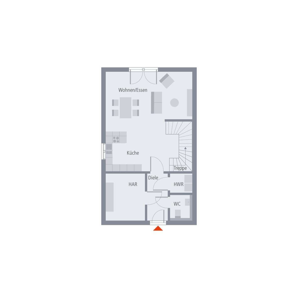 Ihr Doppelhaushälfte im Neubaugebiet - hervorragende Lage 