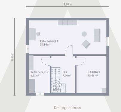 *OKAL EFH* mit KELLER, Küche inkl. 676m² GRUNDSTÜCK mit Blick, KfW 40, PROVISIONSFREI WÄCHTERBACH-H.