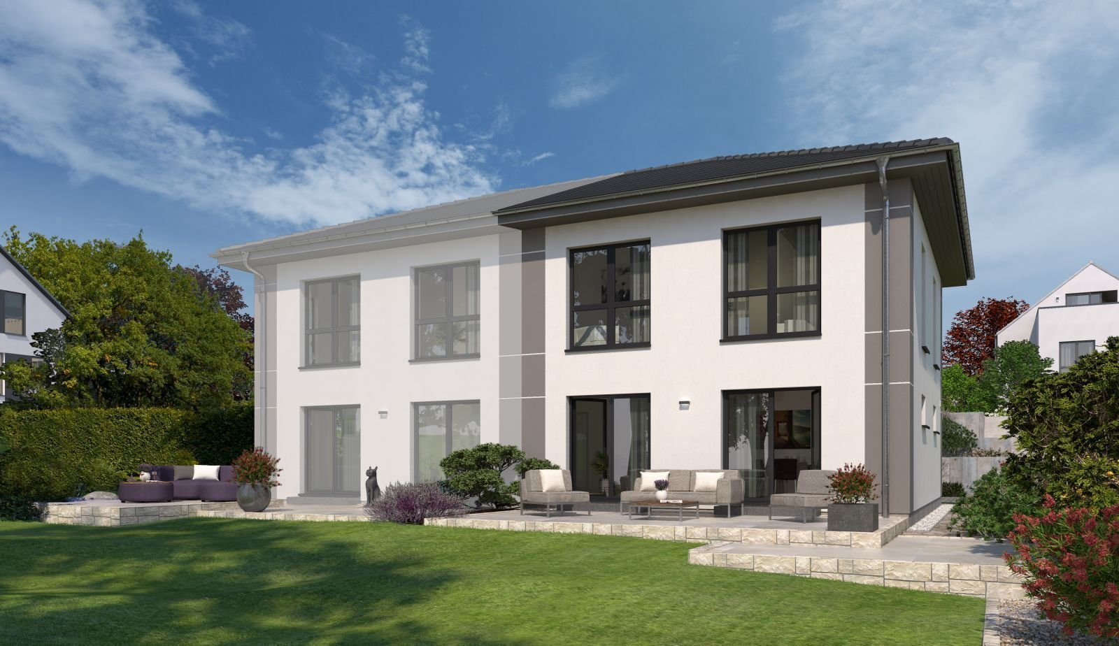 *Mittelgründau - Wohnen mit Freunden?* GROßE DOPPELHAUSHÄLFTE auf 398m² Grundstück (von privat)