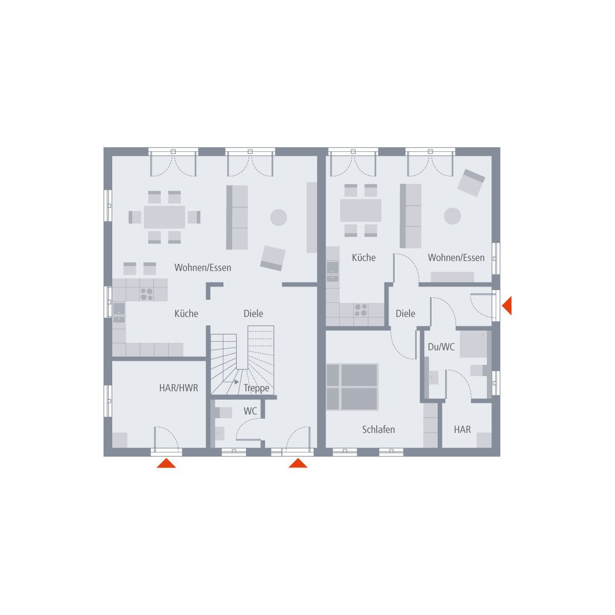 Ihr persönliches Zweiraumhaus:maßgeschneidert mit OKAL 360° PLUS Paket