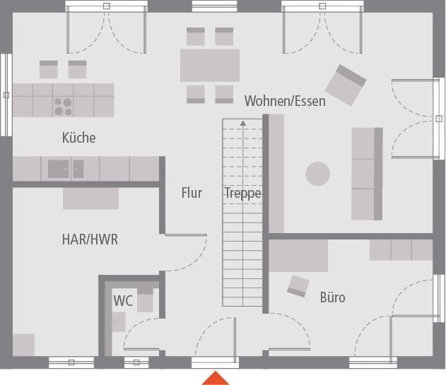 Unsere Wohlfühl-Stadtvilla – zeitlos klassisch, lichtdurchflutet. Mit Wohnkeller.