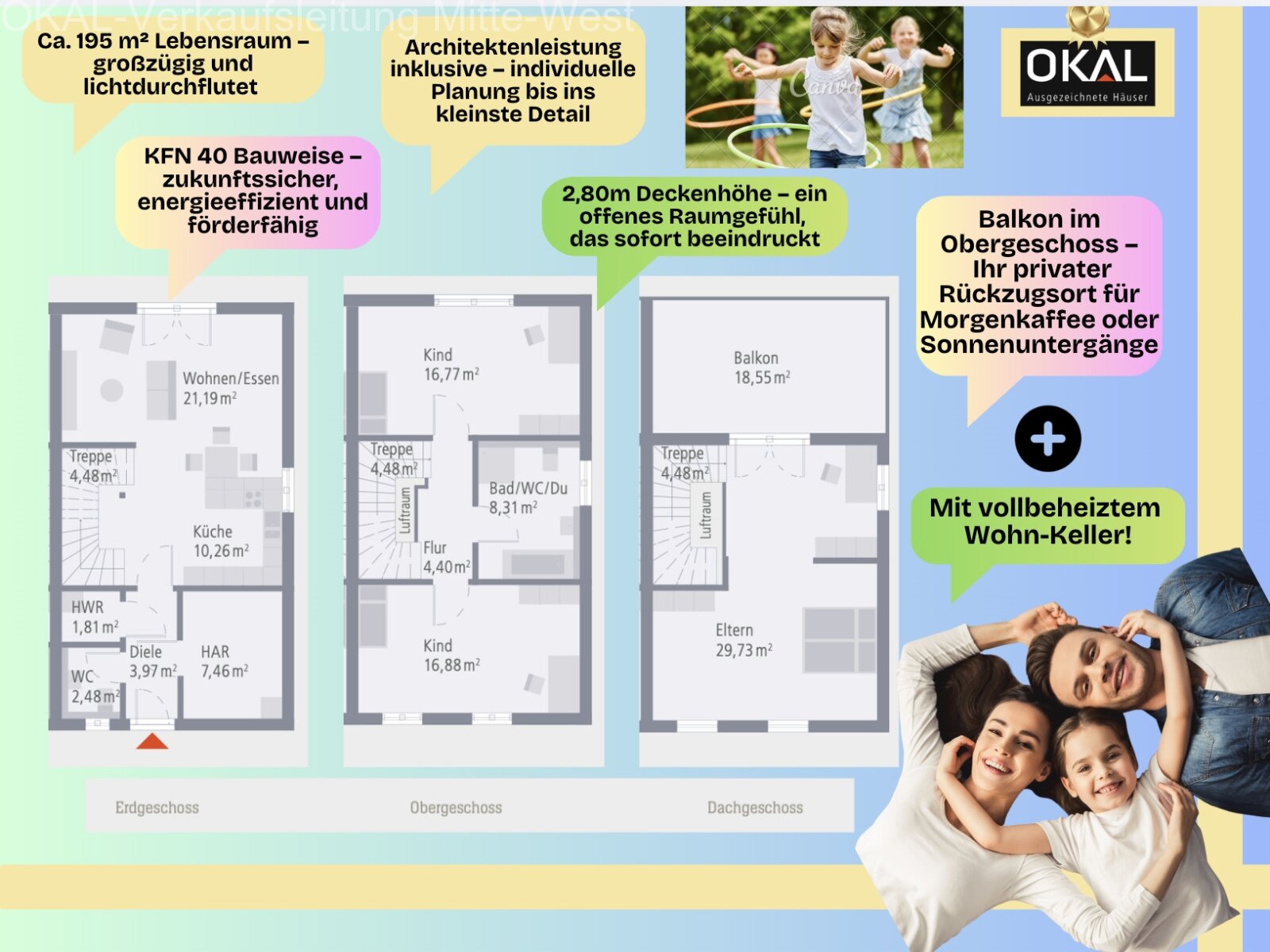  ➤Nur für kurze Zeit- KfW40 Haus in Lindenhof!