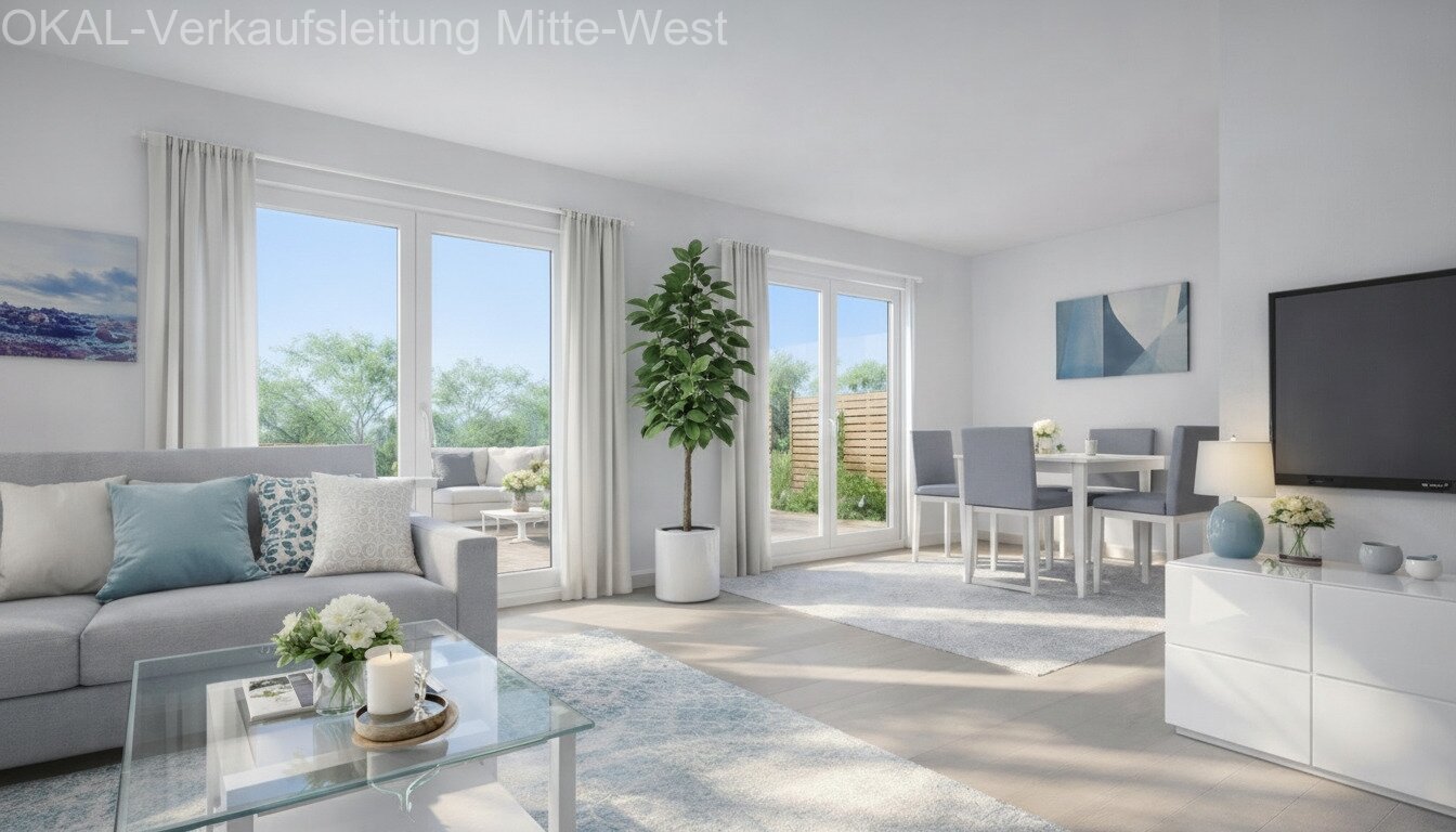 Doppelhaushälfte mit elegantem Walmdach - bezugsfertig inkl. Grundstück