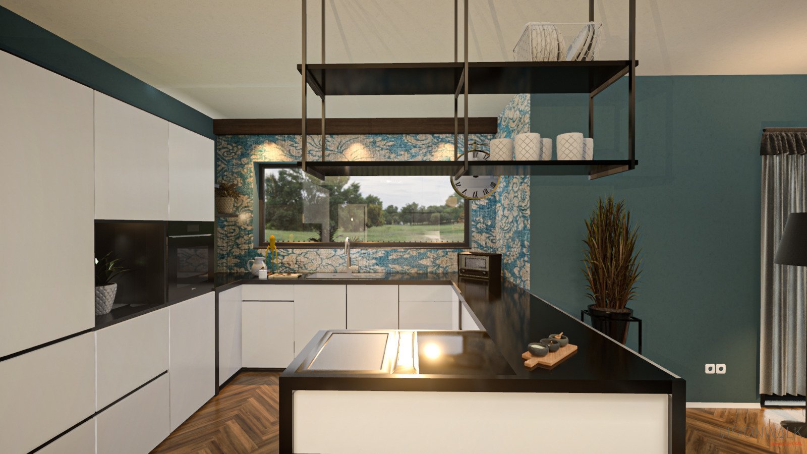 DOPPELHAUSHLÄFTE ALS EIN ARCHITEKTONISCH AUSGEREIFTES UND FUNKTIONELLES HAUS