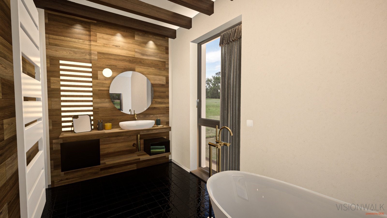 DOPPELHAUSHLÄFTE ALS EIN ARCHITEKTONISCH AUSGEREIFTES UND FUNKTIONELLES HAUS