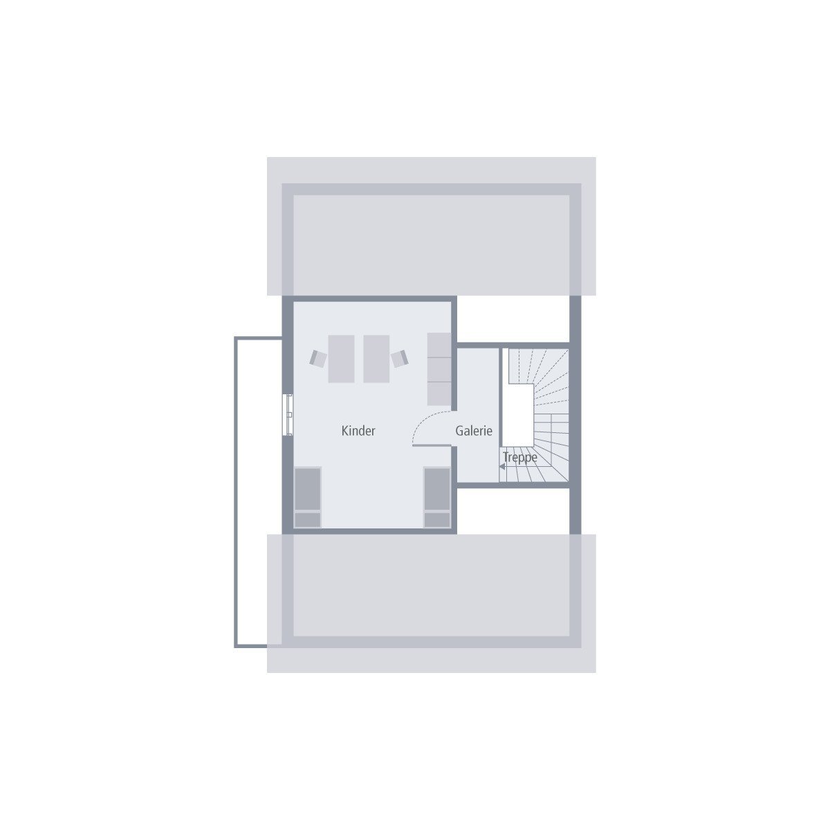 DOPPELHAUSHLÄFTE ALS EIN ARCHITEKTONISCH AUSGEREIFTES UND FUNKTIONELLES HAUS