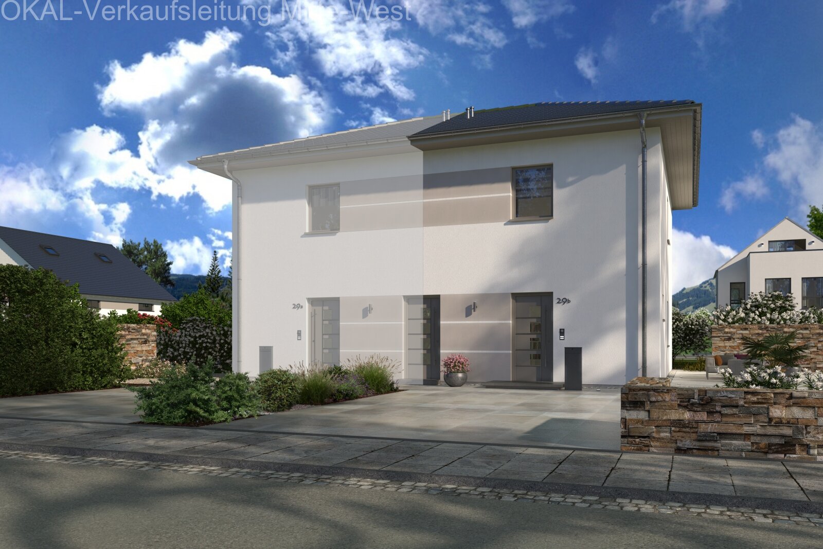 ★KFN40-Doppelhaushälfte mit Keller für Familien!