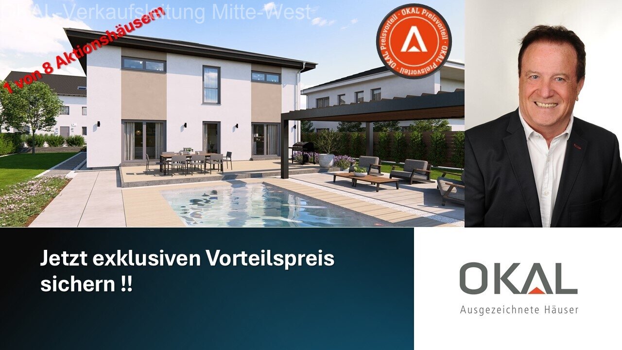 AKTION !!!  Einzugsfertig auf Ihrem Grundstück Stadtvilla von OKAL