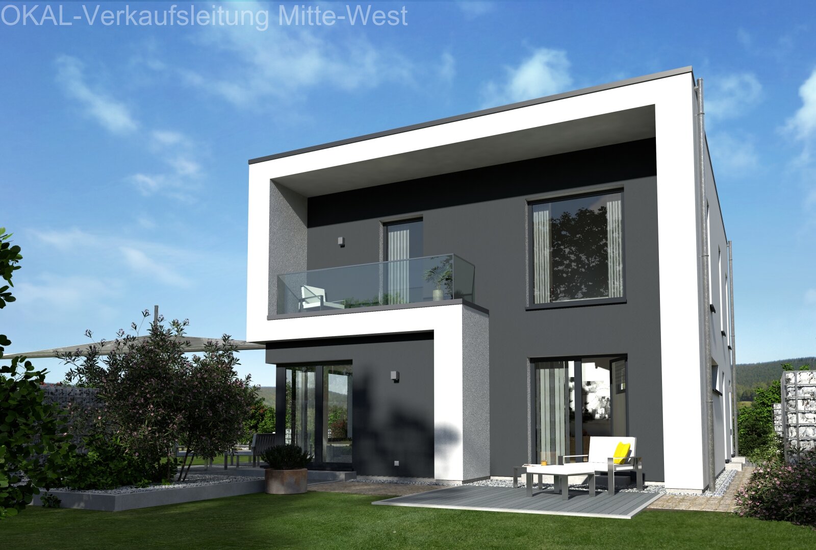  AKTION !!! Bauhaus-Architektur in OKAL-Design - Malervorbereitet auf Ihrem Grundstück