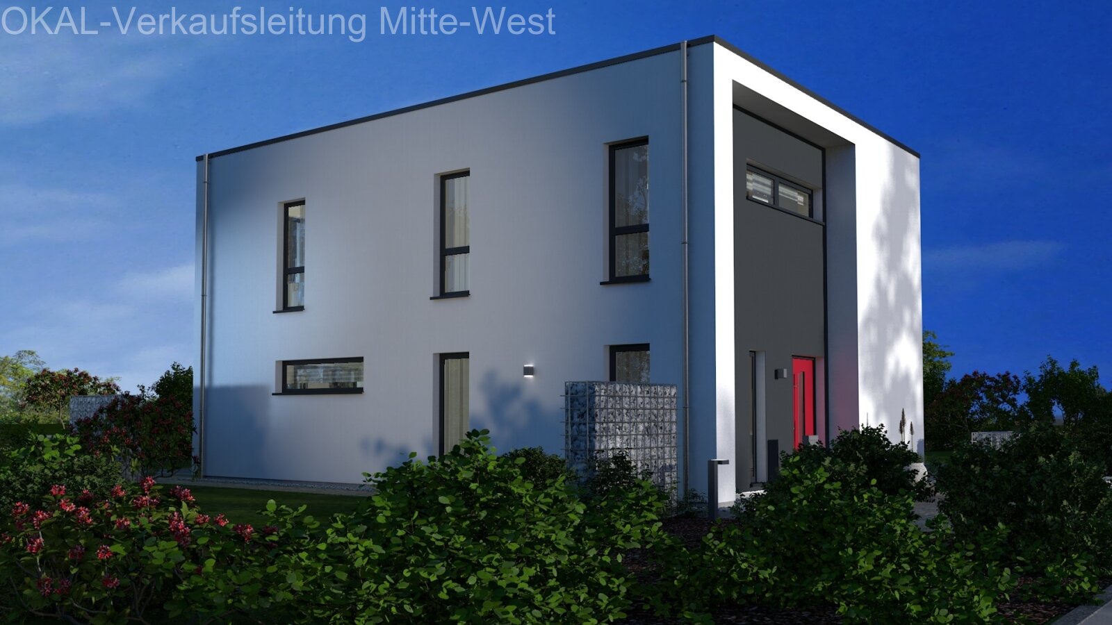  AKTION !!! Bauhaus-Architektur in OKAL-Design - Malervorbereitet auf Ihrem Grundstück