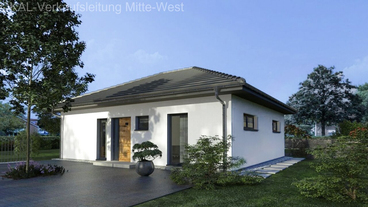 Ihr Zuhause auf einer Ebene – bezugsfertiger Bungalow inklusive Grundstück