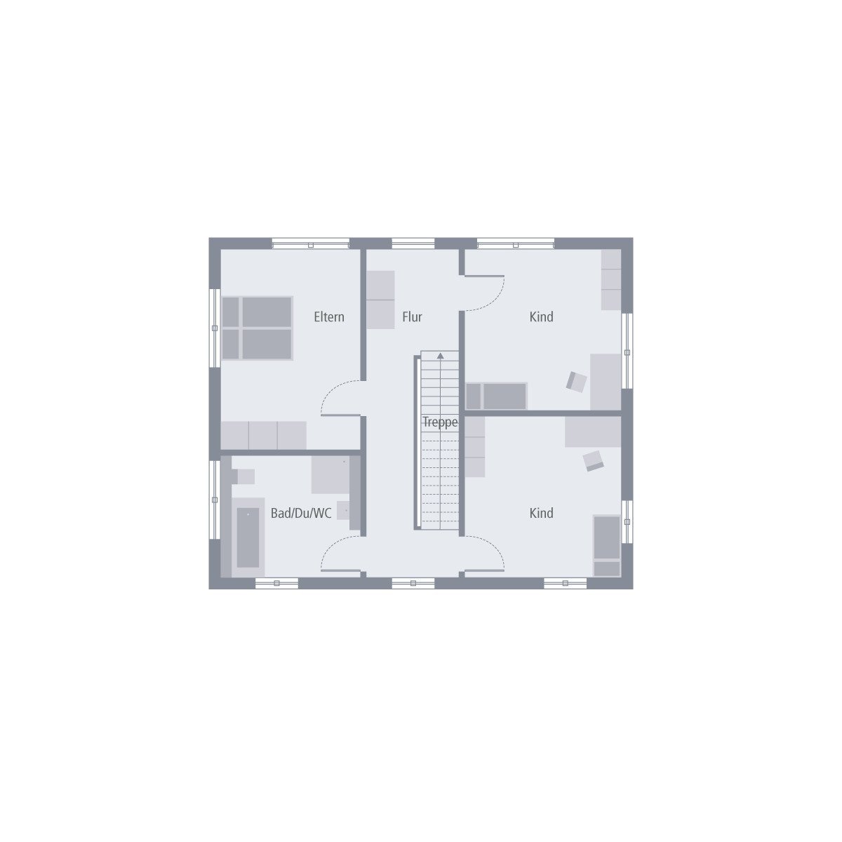 BAUGRUNDSTÜCKE AM STADTRAND VON AßLAR ZU VERKAUFEN - MODERNES WOHNHAUS MIT ELEGANTEM WALMDACH