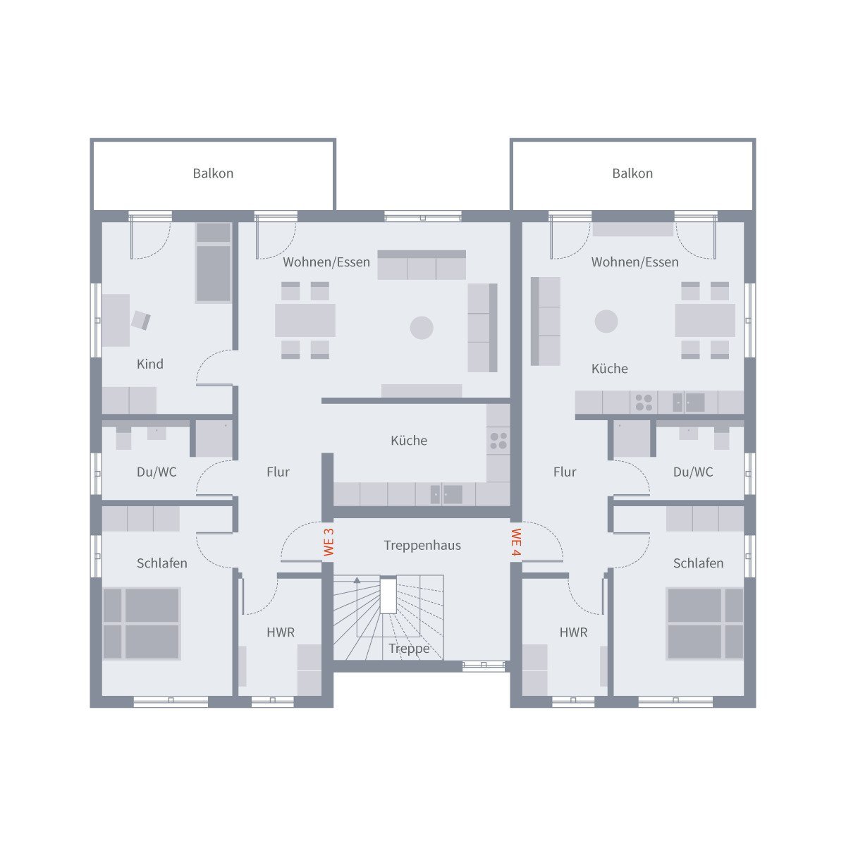 TRAUM WOHNUNG, EINZUGSFERTIG 1/4.  VIER WOHNEINHEITEN VIELFÄLTIG NUTZBAR