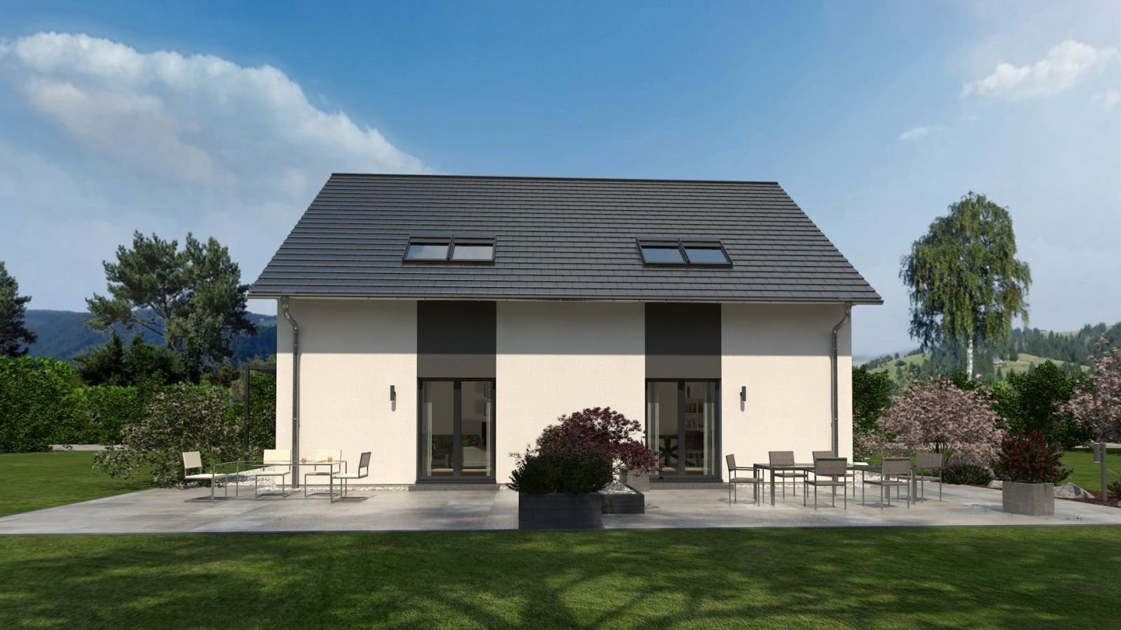 TRAUMHAUS-INKLUSIVE-GRUNDSTÜCK-EINZUGSFERTIG, DAS DOMIZIL FÜR KLEINFAMILIEN