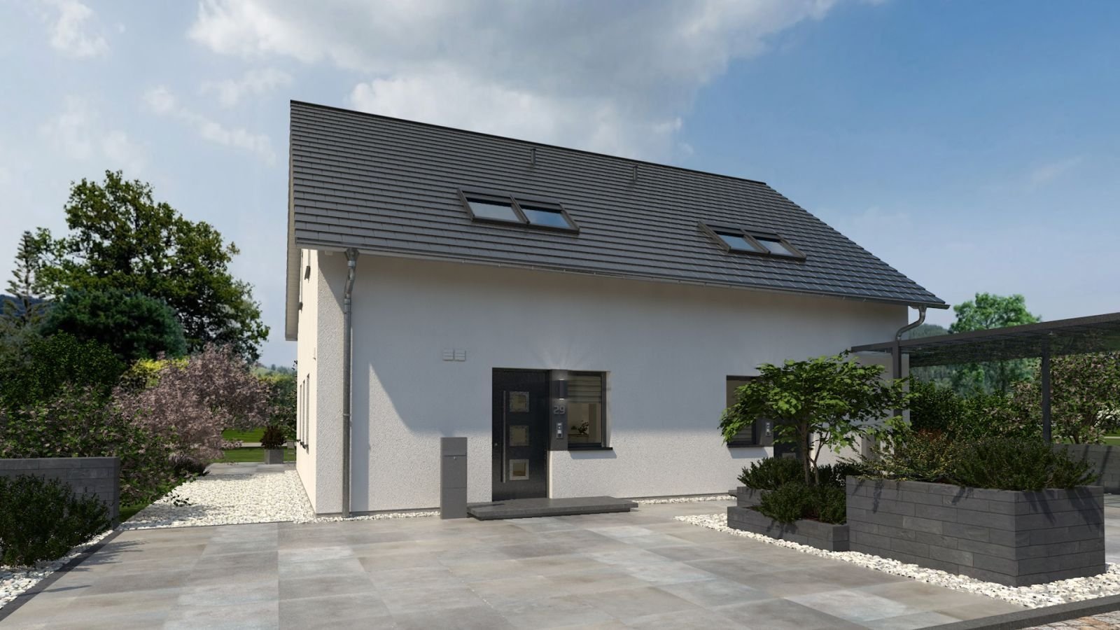 TRAUMHAUS-INKLUSIVE-GRUNDSTÜCK-EINZUGSFERTIG, DAS DOMIZIL FÜR KLEINFAMILIEN