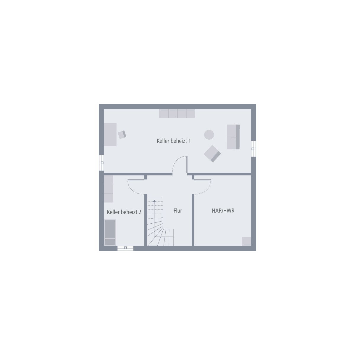 Keller inklusive, das Familienhaus - Made by OKAL
