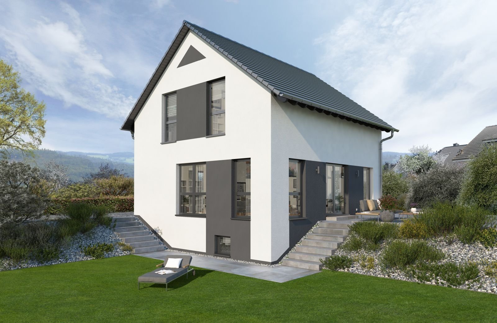 Keller inklusive, das Familienhaus - Made by OKAL