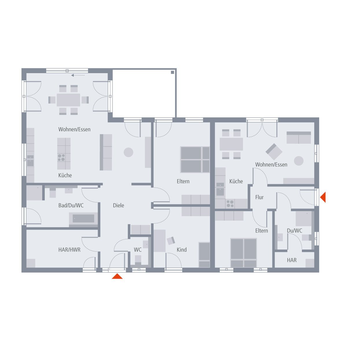 Perfekt für Familie, Vermietung oder Pflege: Bungalow mit ELW – OKAL 360°