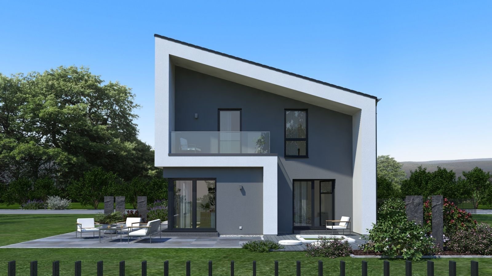 TRAUMHAUS-INKLUSIVE-GRUNDSTÜCK, EINZUGSFERTIG,PULT 13- - GEWINNER DES GERMAN DESIGN AWARD 2020