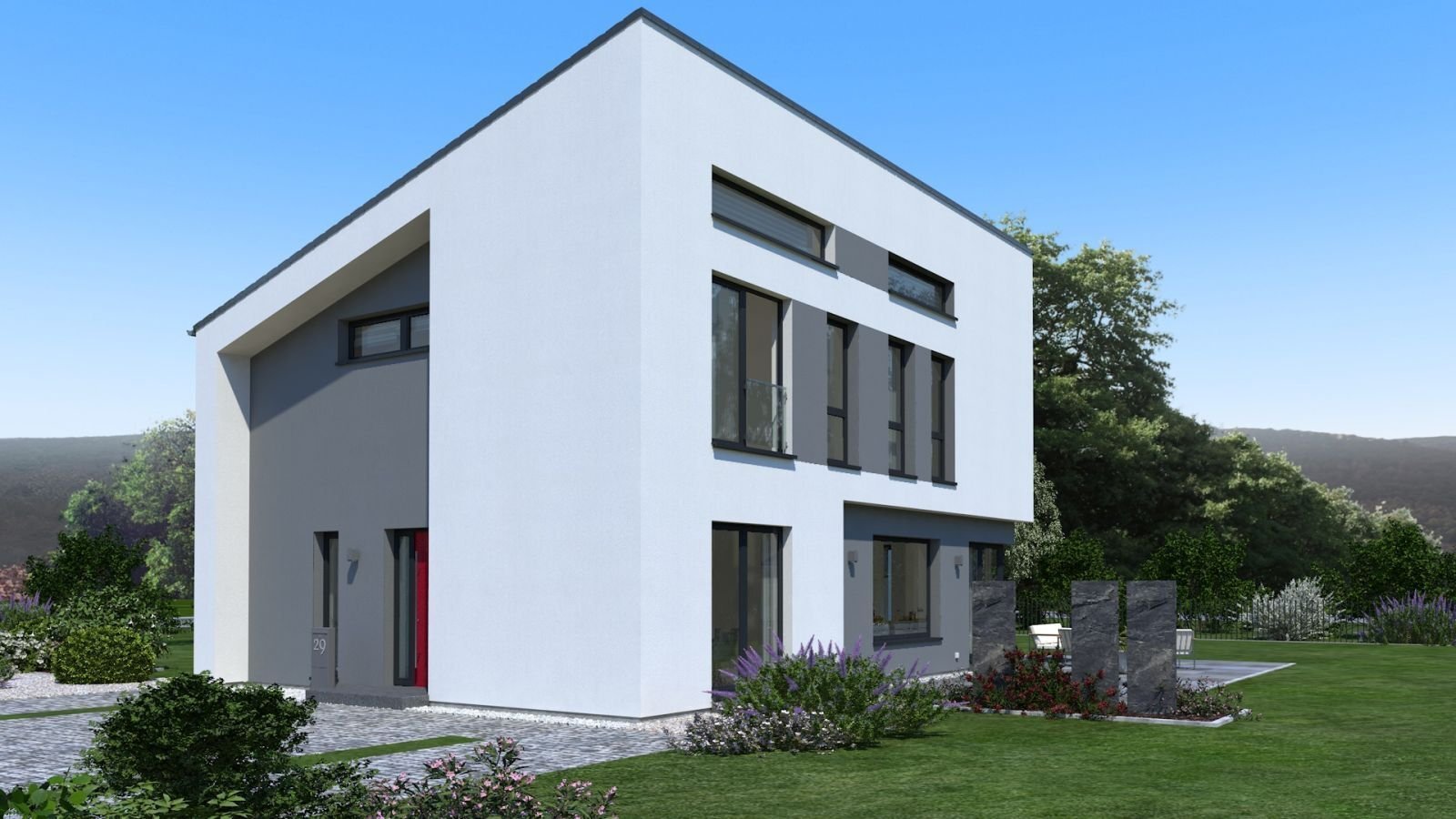 TRAUMHAUS-INKLUSIVE-GRUNDSTÜCK, EINZUGSFERTIG,PULT 13- - GEWINNER DES GERMAN DESIGN AWARD 2020