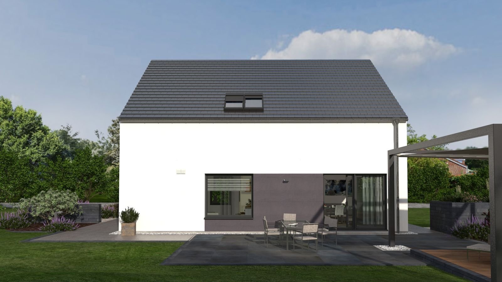 Einfamilienhaus und Raumwunder unter einem Dach - Made by OKAL